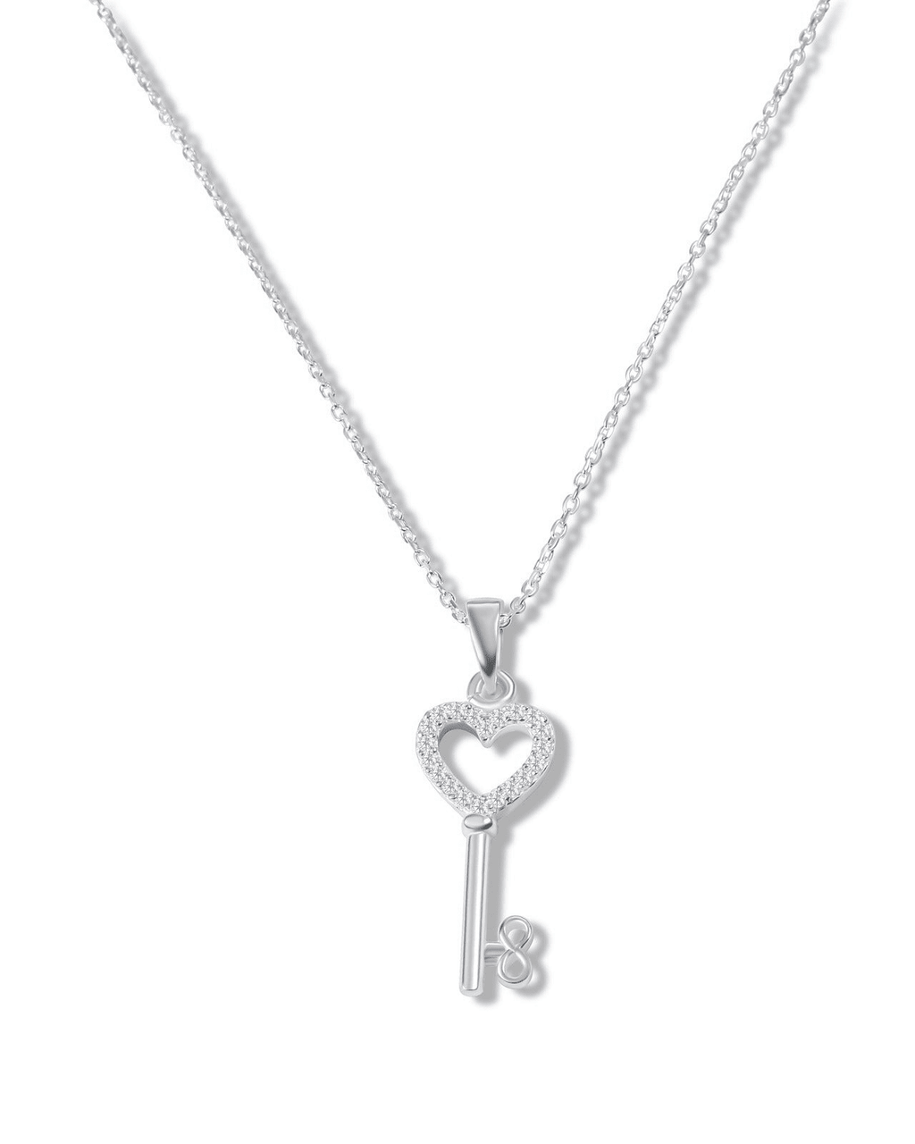 Infinite Key of Love Halskette