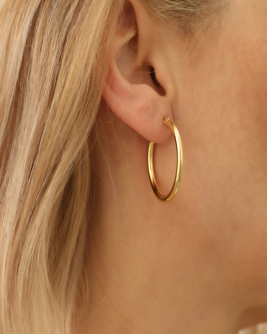 Silver Hoop Ohrringe